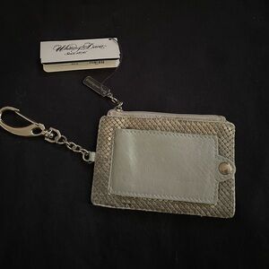 Whiting & Davis: Silver Card Holder